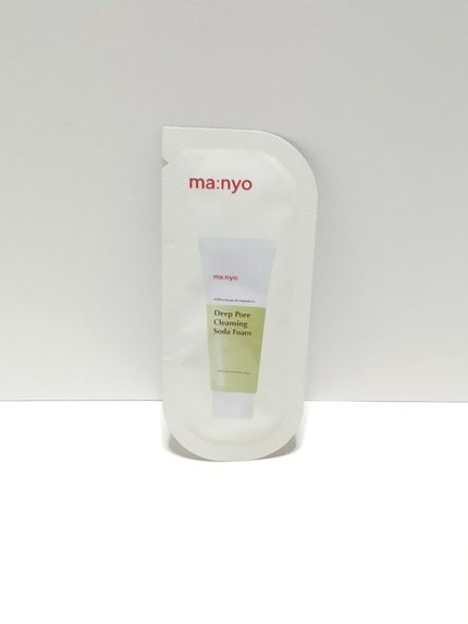 ソーダ洗顔料/manyo/洗顔フォームを使ったクチコミ(1枚目)