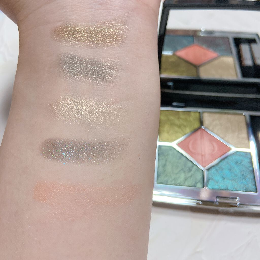 サンク クルール クチュール＜バーズ オブ ア フェザー＞ 459 ナイト バード/Dior/アイシャドウパレットを使ったクチコミ（3枚目）