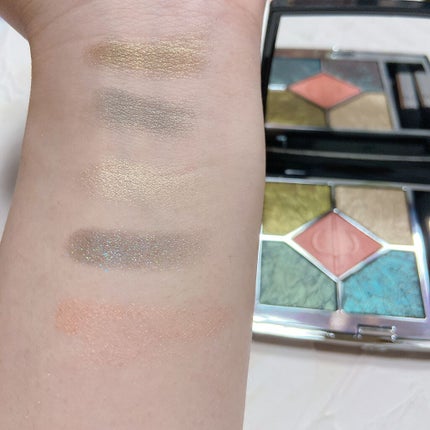 サンク クルール クチュール<バーズ オブ ア フェザー>/Dior/アイシャドウパレットを使ったクチコミ(3枚目)