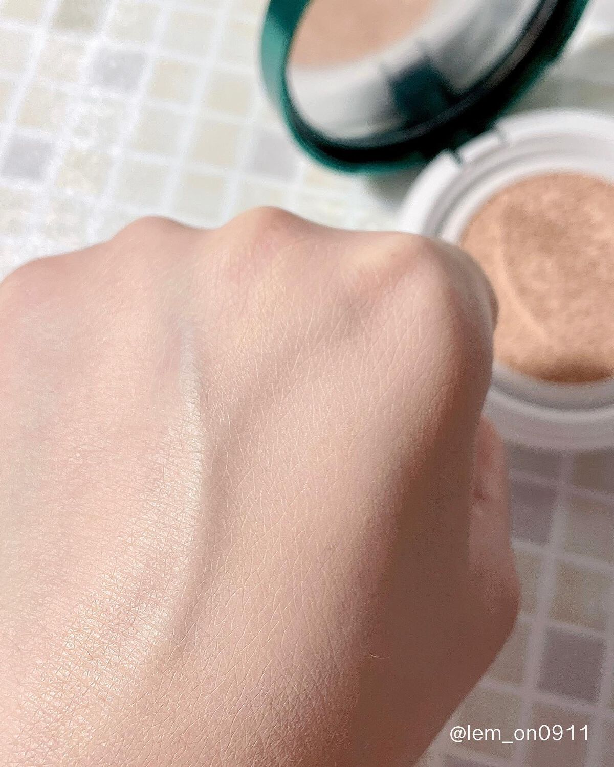 れもん on LIPS 「【medicube】スーパーシカクッション敏感な肌のため鎮静効..」(5枚目)