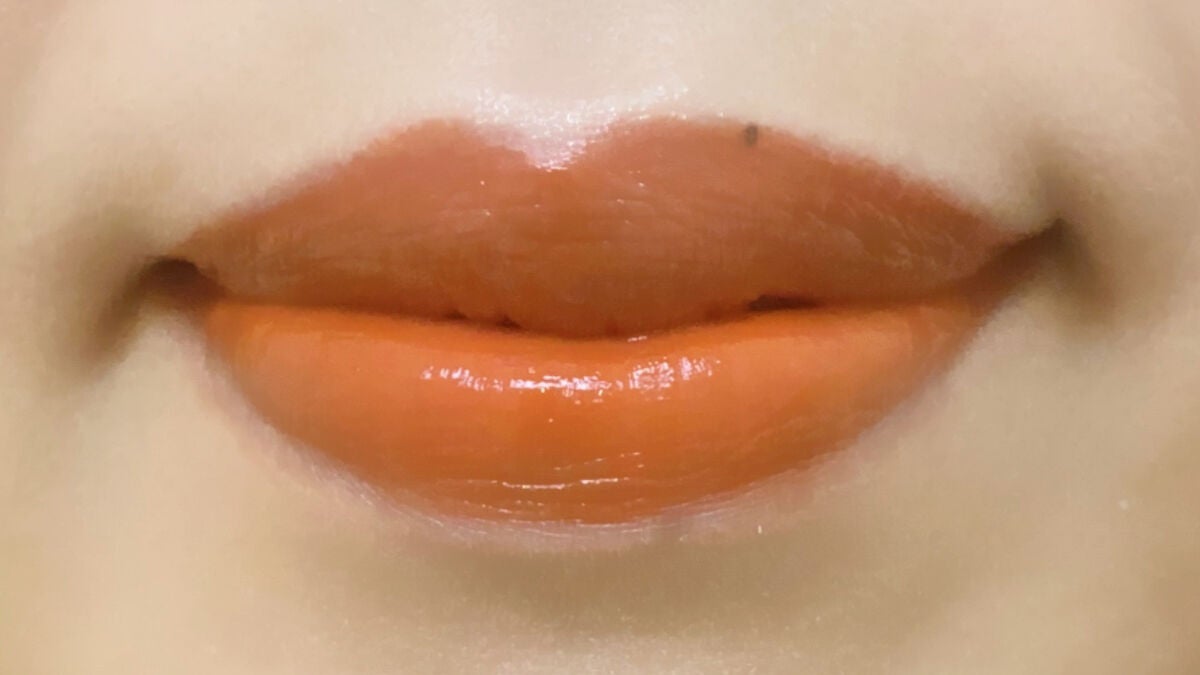 ジューシーラスティングティント/rom&nd/リップティントを使ったクチコミ(3枚目)