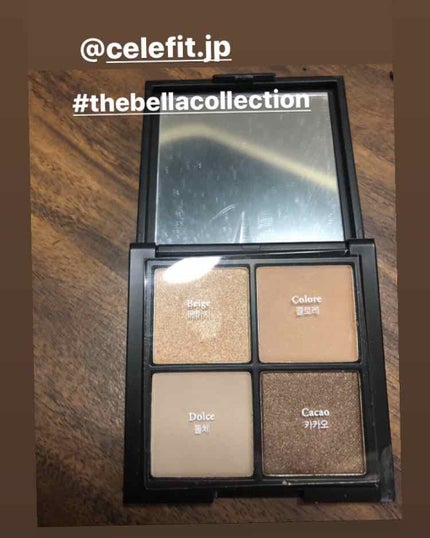 THE BELLA COLLECTION mini/CELEFIT/アイシャドウパレットを使ったクチコミ(1枚目)