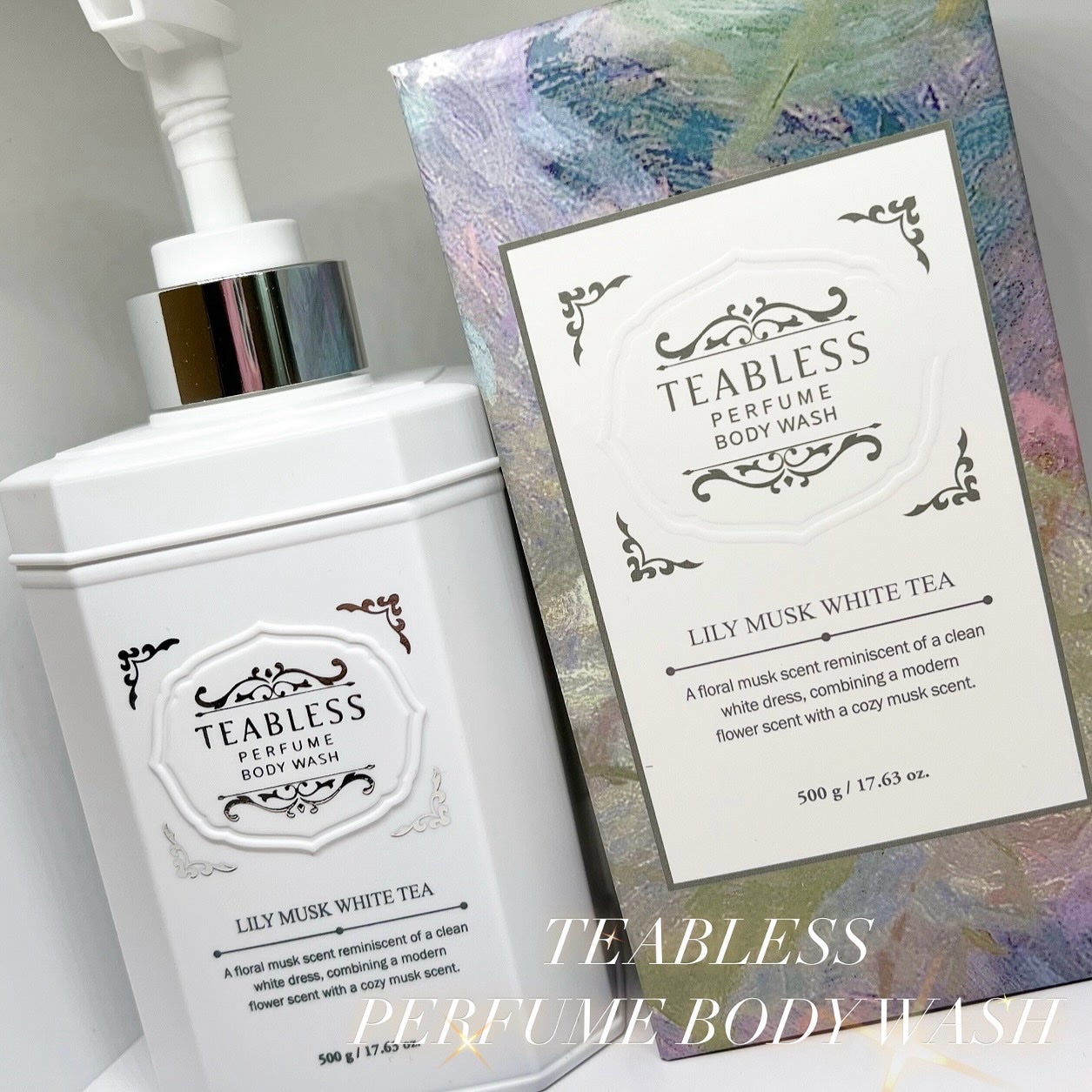 パフュームボディウォッシュ リリームスクホワイトティー/TEABLESS/ボディソープを使ったクチコミ(1枚目)