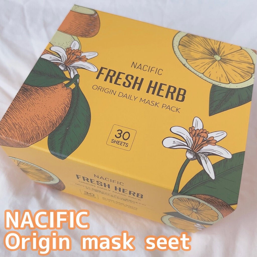 フレッシュハーブオリジンデイリーマスクパック/NACIFIC/シートマスク・パックを使ったクチコミ(2枚目)