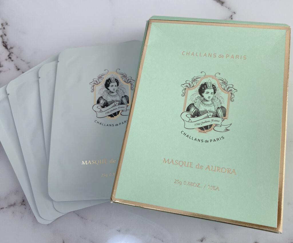 マスク ド オーロラ/CHALLANS de PARIS/シートマスク・パックを使ったクチコミ（1枚目）