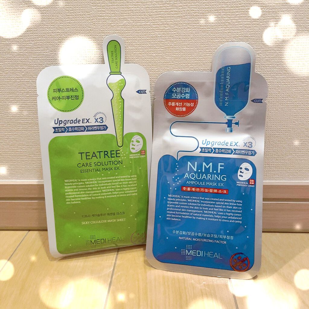 N.M.FアクアアンプルマスクJEX/MEDIHEAL/シートマスク・パックを使ったクチコミ(1枚目)