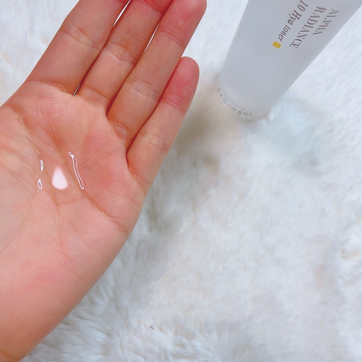 アルファラディアンス10ヒヤトナー/BANOBAGI/化粧水を使ったクチコミ(2枚目)