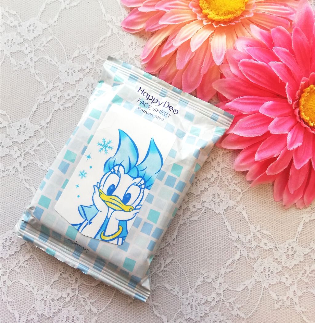 ハッピーデオ フェイスシート/マンダム/ボディシートを使ったクチコミ（2枚目）