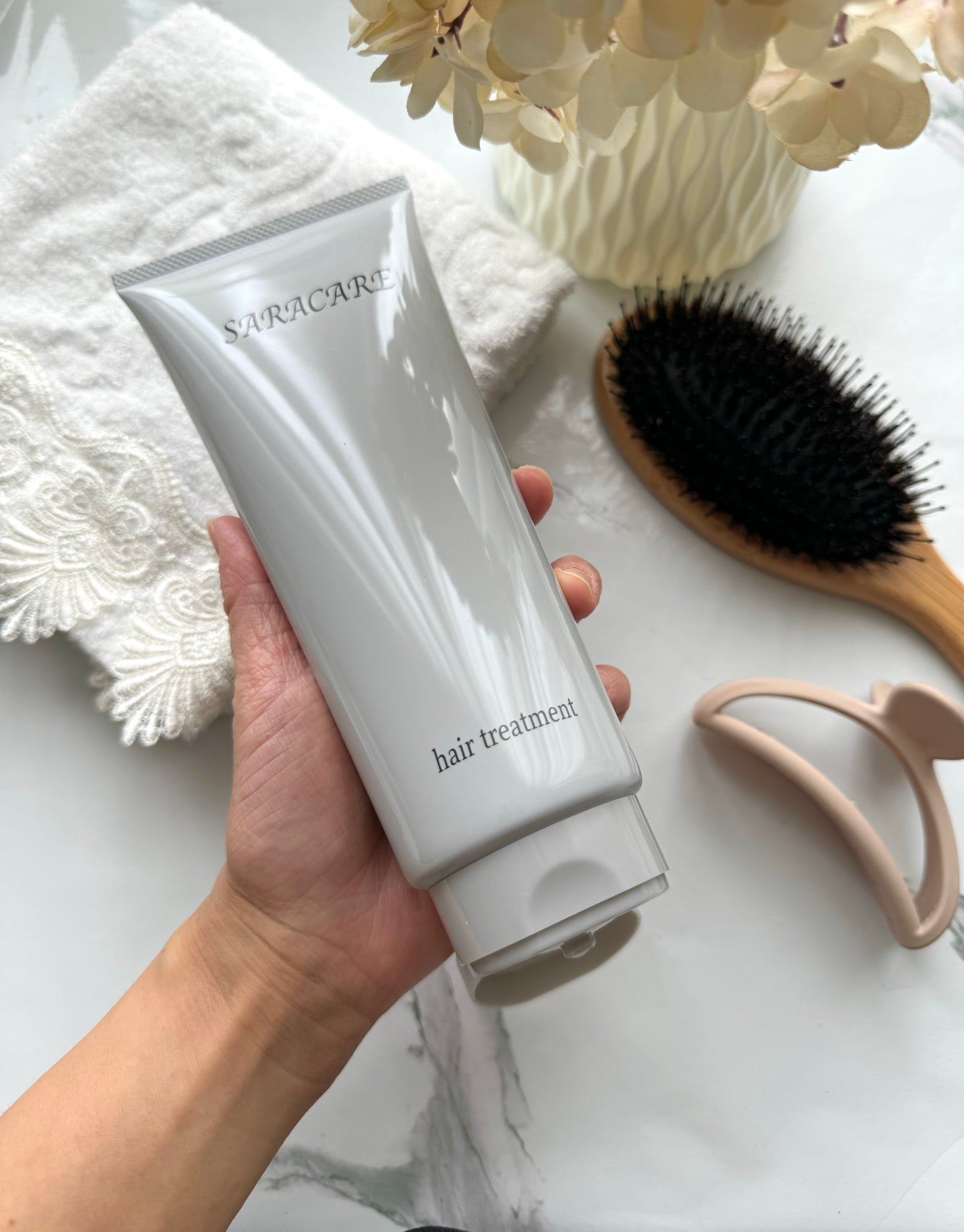 サラケア うねり髪トリートメント/CR-lab(シーアール・ラボ)/洗い流すヘアトリートメントを使ったクチコミ(2枚目)