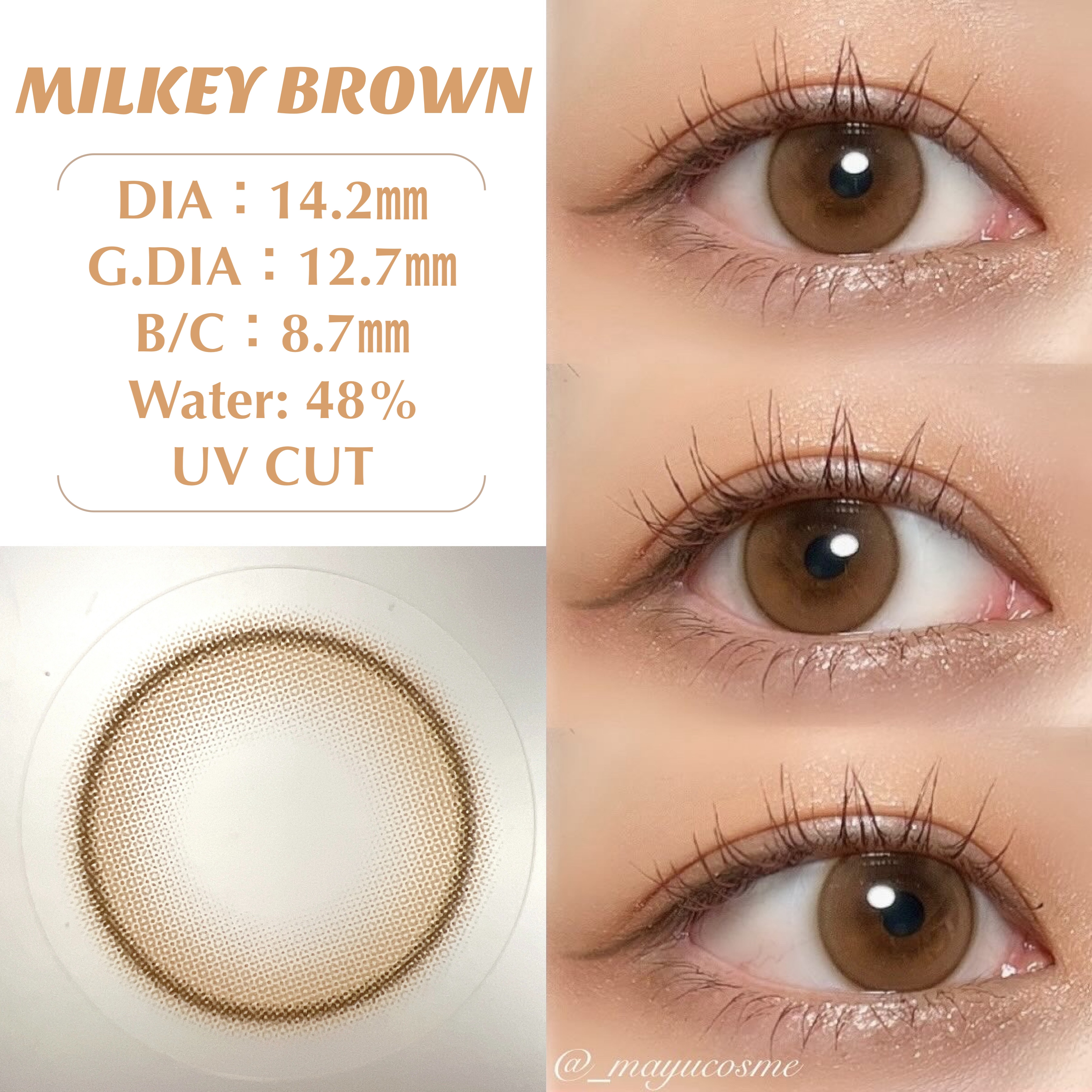 ShineTouch 1day/OLENS/ワンデー（１DAY）カラコンを使ったクチコミ（2枚目）