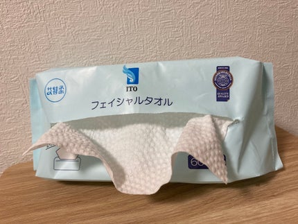 ITOフェイシャルタオル/ITO/クレンジングタオルを使ったクチコミ(1枚目)
