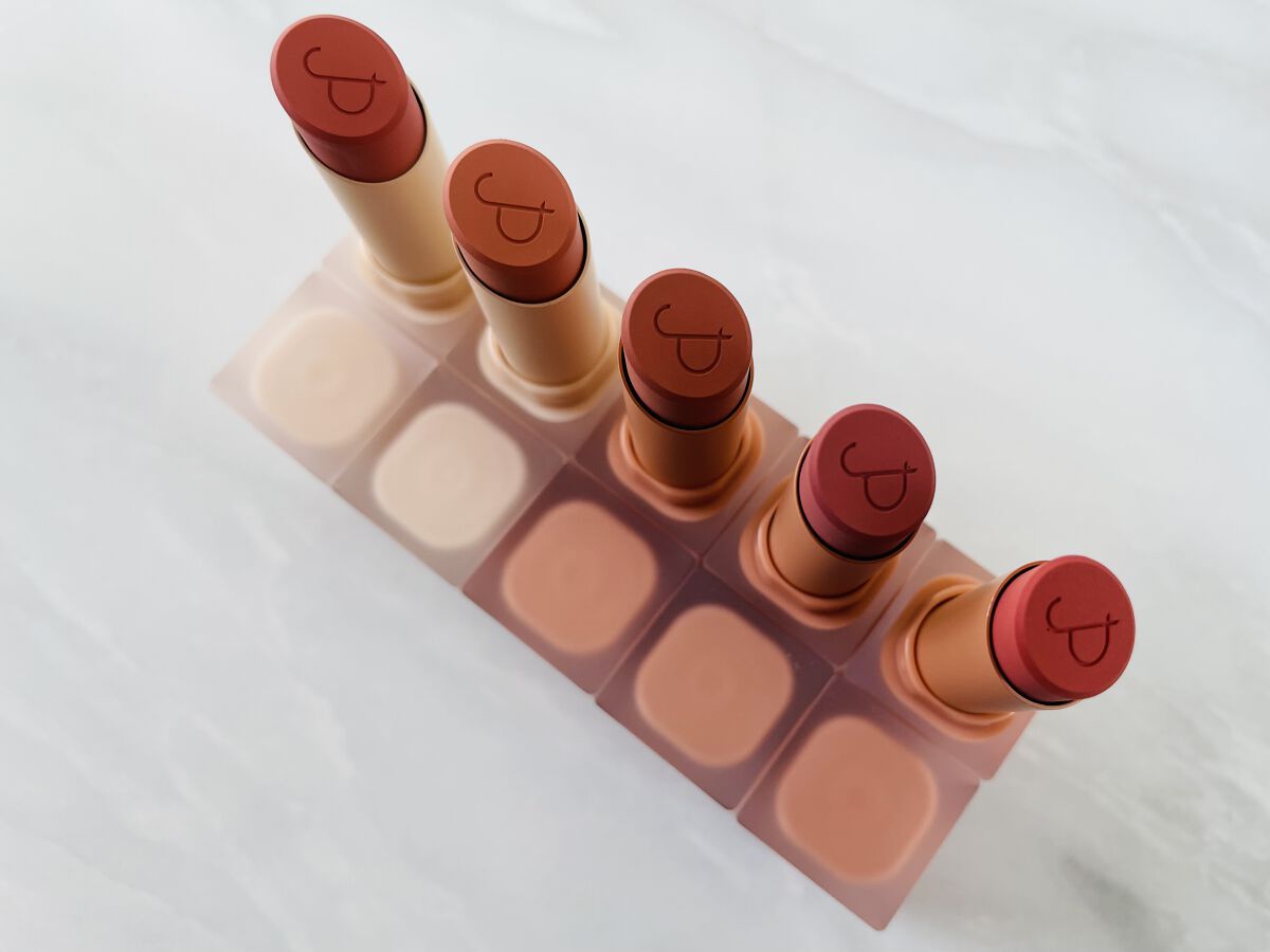 ゼロマットリップスティック 23 ラディーヌード(Ruddy Nude)/rom&nd/口紅を使ったクチコミ（1枚目）