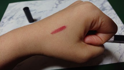 ジューシー クッション ルージュ/ESPRIQUE/口紅を使ったクチコミ(3枚目)