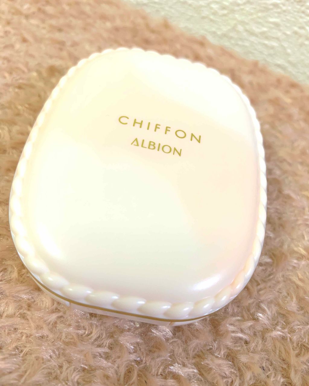 アルビオン スウィート モイスチュア シフォン/ALBION/パウダーファンデーションを使ったクチコミ(1枚目)