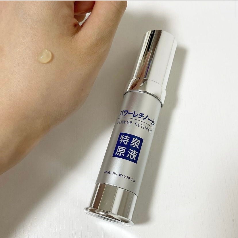 パワーレチノール原液美容液/特泉原液/美容液を使ったクチコミ(3枚目)