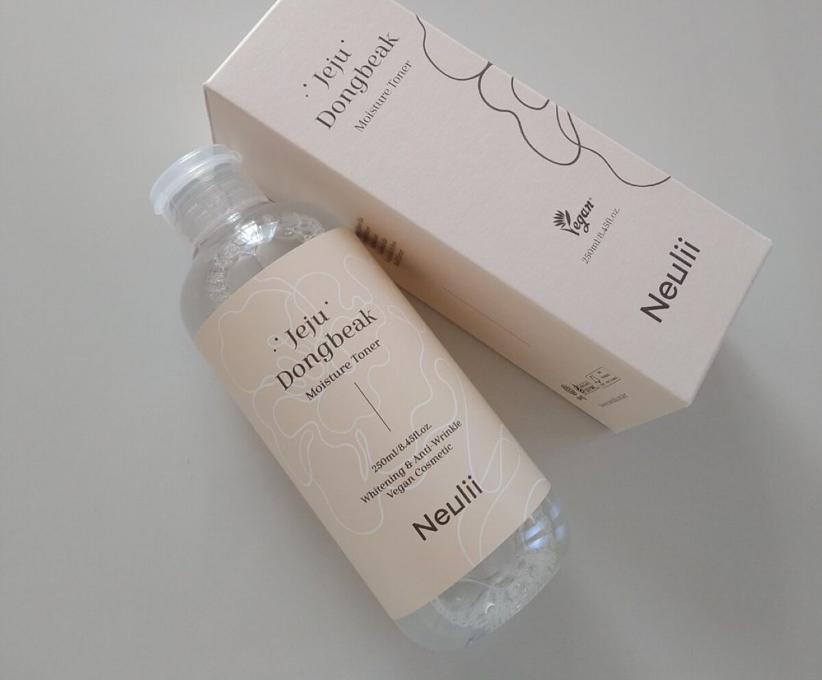 済州ツバキモイスチャートナー/Neulii/化粧水を使ったクチコミ（1枚目）