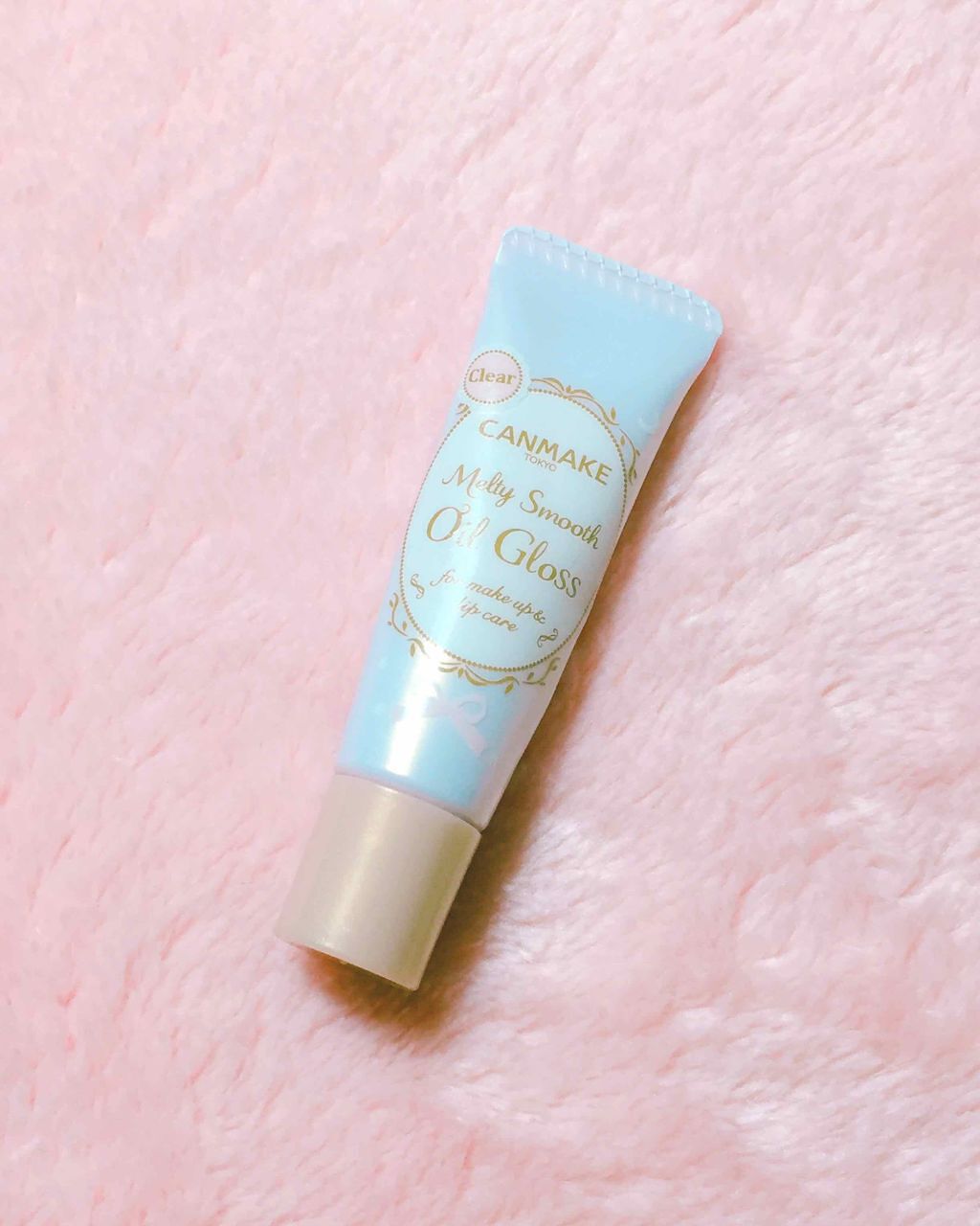 メルティスムースオイルグロス 01.クリア/キャンメイク/リップグロスを使ったクチコミ（1枚目）