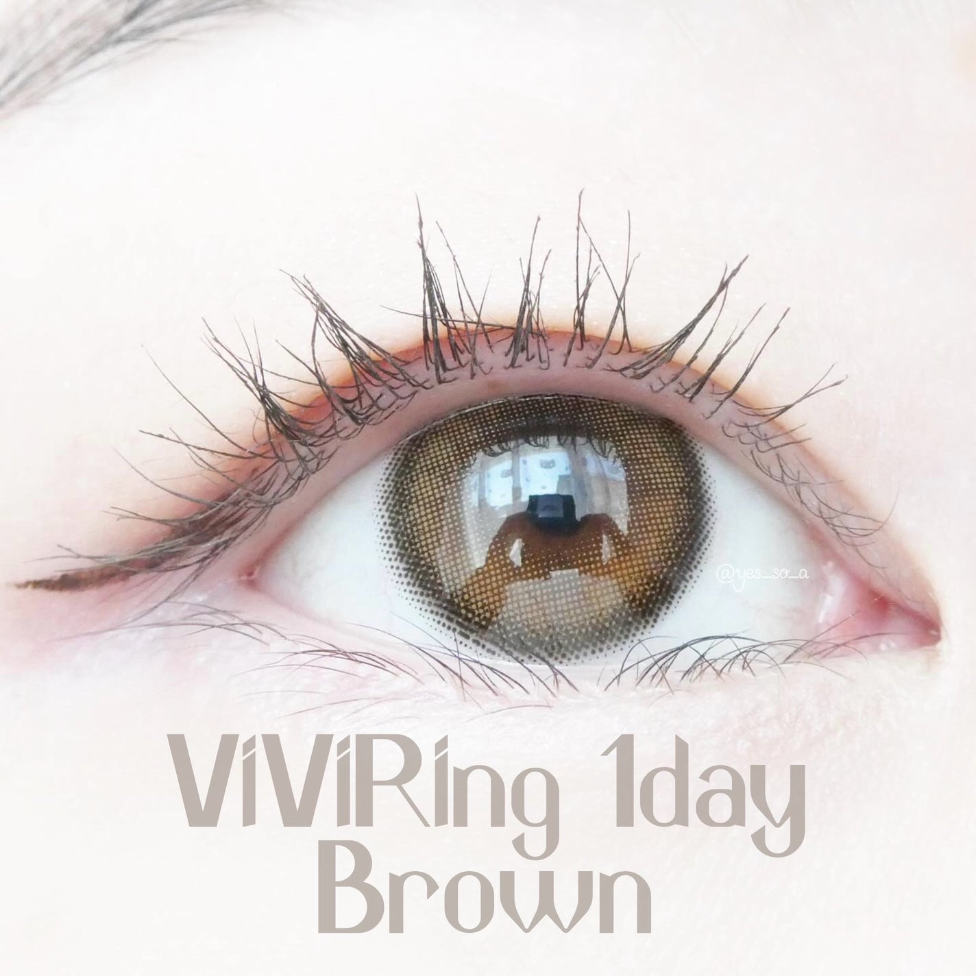 ViVi Ring 1day/OLENS/ワンデー(1DAY)カラコンを使ったクチコミ(1枚目)