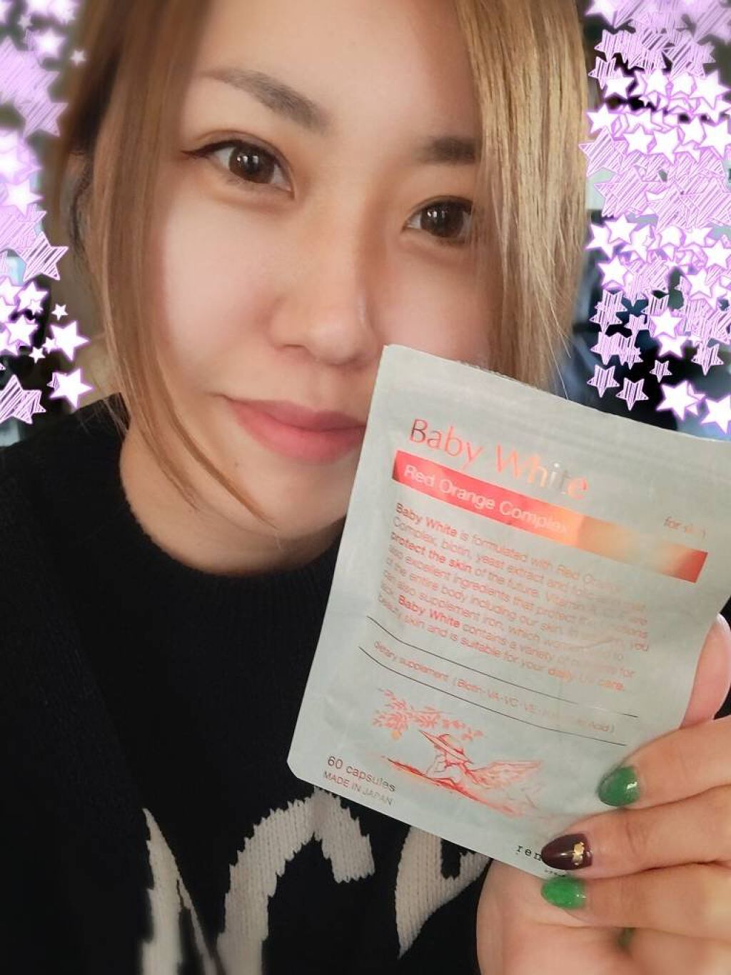 Baby White 60粒/renaTerra/美容サプリメントを使ったクチコミ（1枚目）