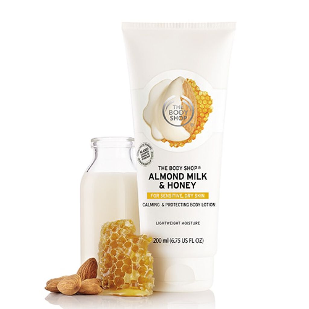 試してみた】ボディローション AM&H（アーモンドミルク＆ハニー） THE