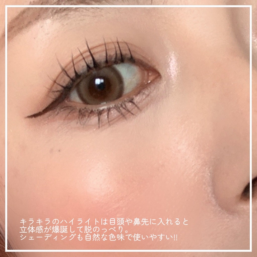 JUDYDOLL メリハリマスターパレット/JUDYDOLL/パウダーハイライトを使ったクチコミ(7枚目)