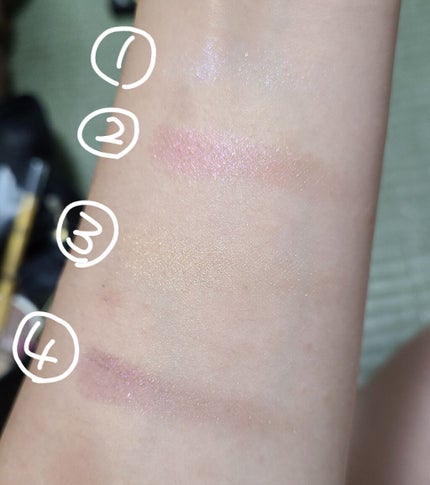 リアルクローズシャドウ/excel/アイシャドウパレットを使ったクチコミ(3枚目)