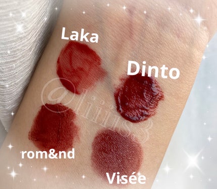 ゼロベルベットティント/rom&nd/リップティントを使ったクチコミ(2枚目)