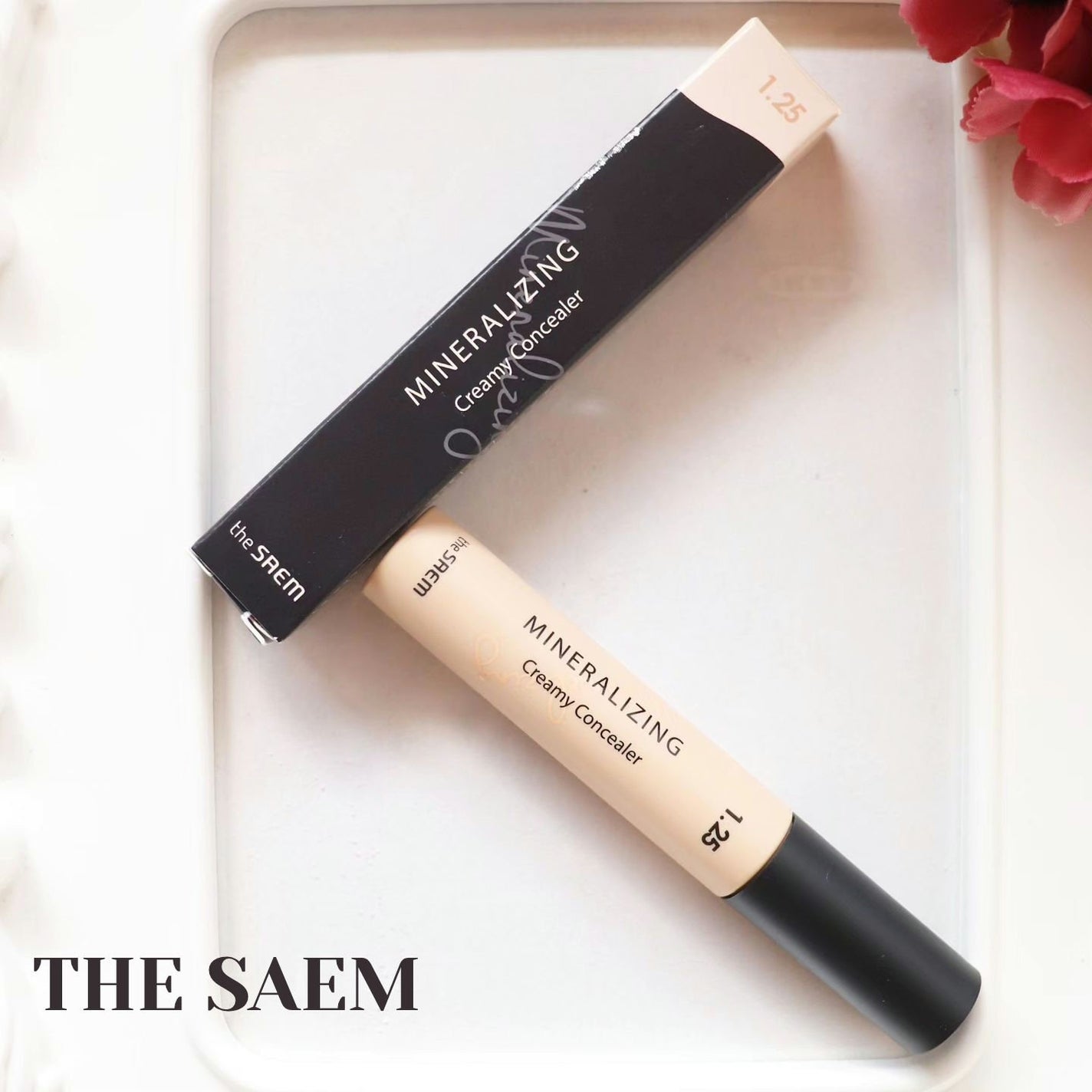 ミネラライジング クリーミーコンシーラー/the SAEM/リキッドコンシーラーを使ったクチコミ(1枚目)