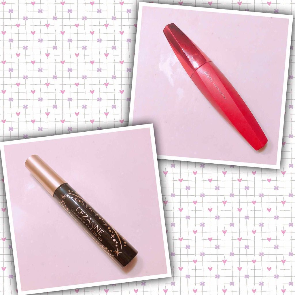グラマラッシュカールマスカラ/CEZANNE/マスカラを使ったクチコミ（1枚目）