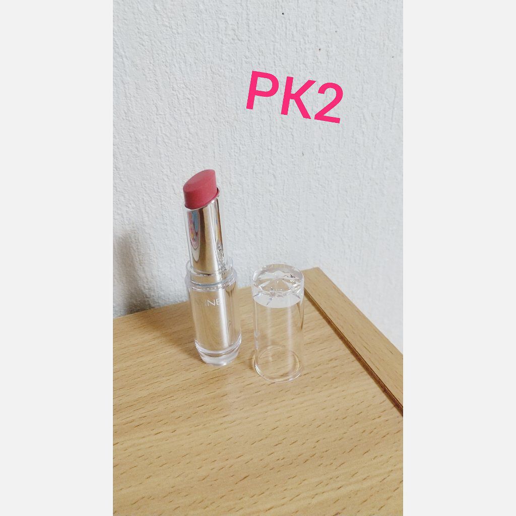 ラスティンググロスリップ/CEZANNE/口紅を使ったクチコミ（2枚目）