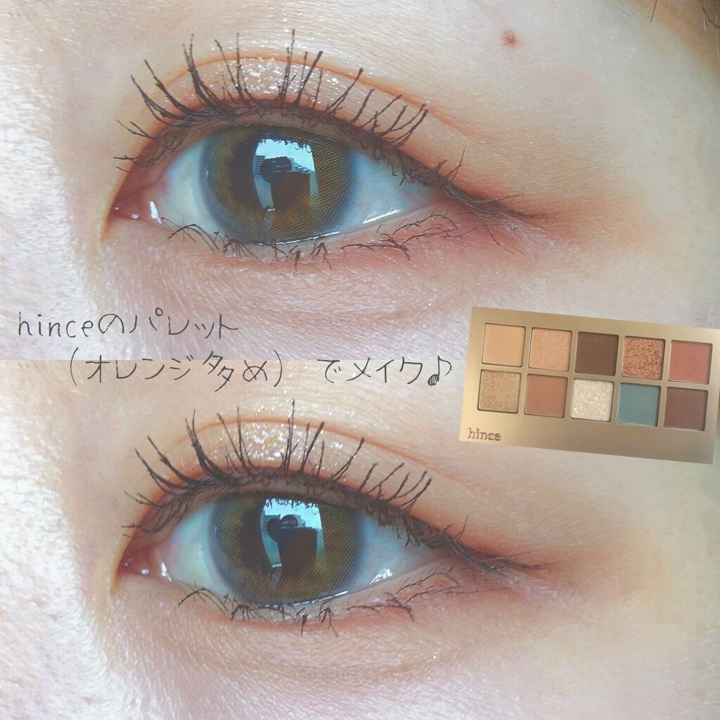 ニューデップスアイシャドウパレット/hince/アイシャドウパレットを使ったクチコミ(1枚目)
