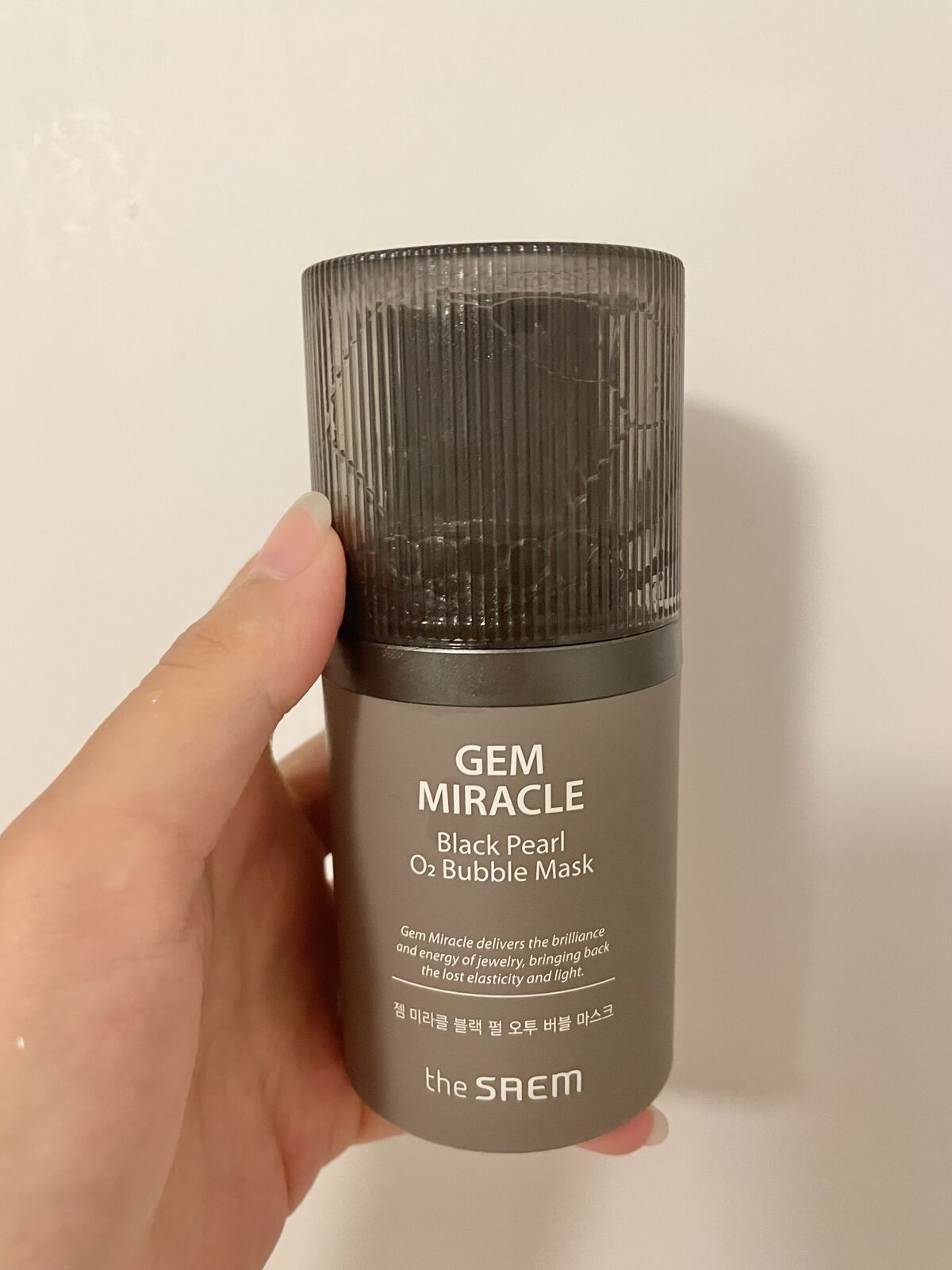 ジェムミラクル ブラックパール O2バブルマスク/the SAEM/洗い流すパック・マスクを使ったクチコミ（1枚目）