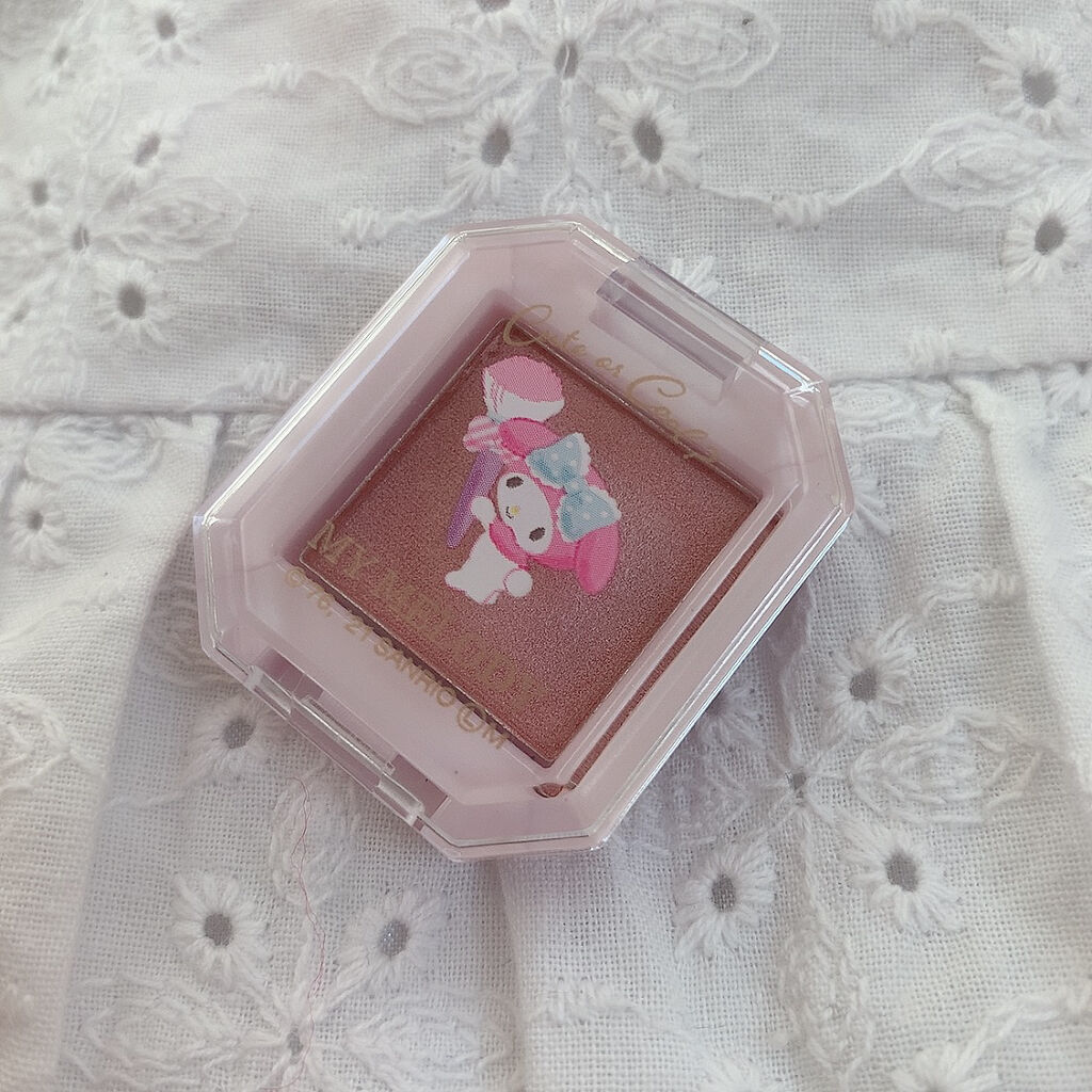 MMアイシャドウ/セリア/単色アイシャドウを使ったクチコミ（2枚目）