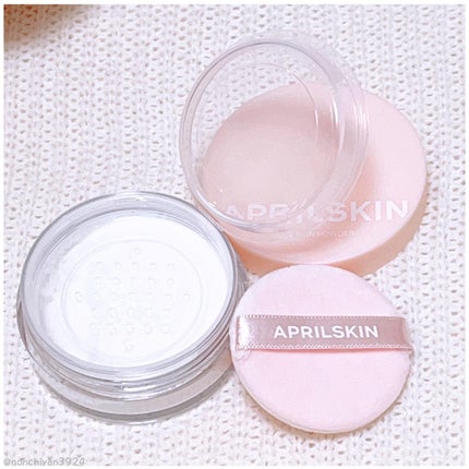 ブラースキンパウダー/APRILSKIN/ルースパウダーを使ったクチコミ(3枚目)