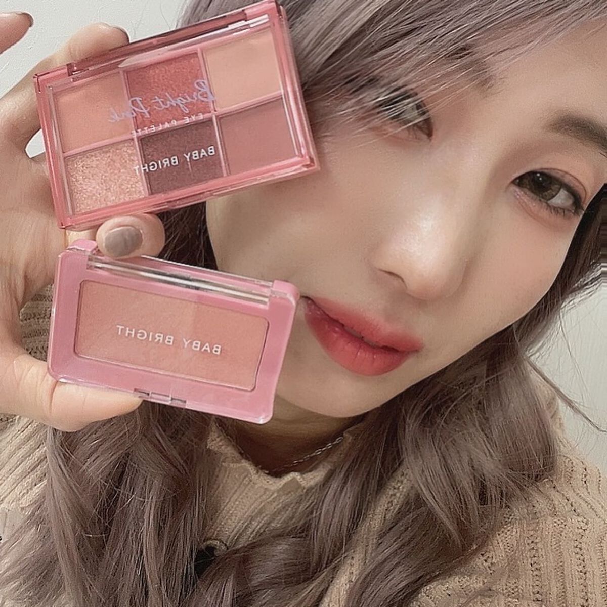 フェイスシャインブラッシャー/BabyBright/パウダーチークを使ったクチコミ（1枚目）