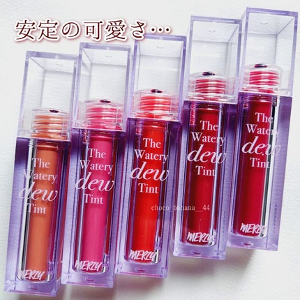 ザ ウォータリーデューティント/MERZY/リップティントを使ったクチコミ(9枚目)