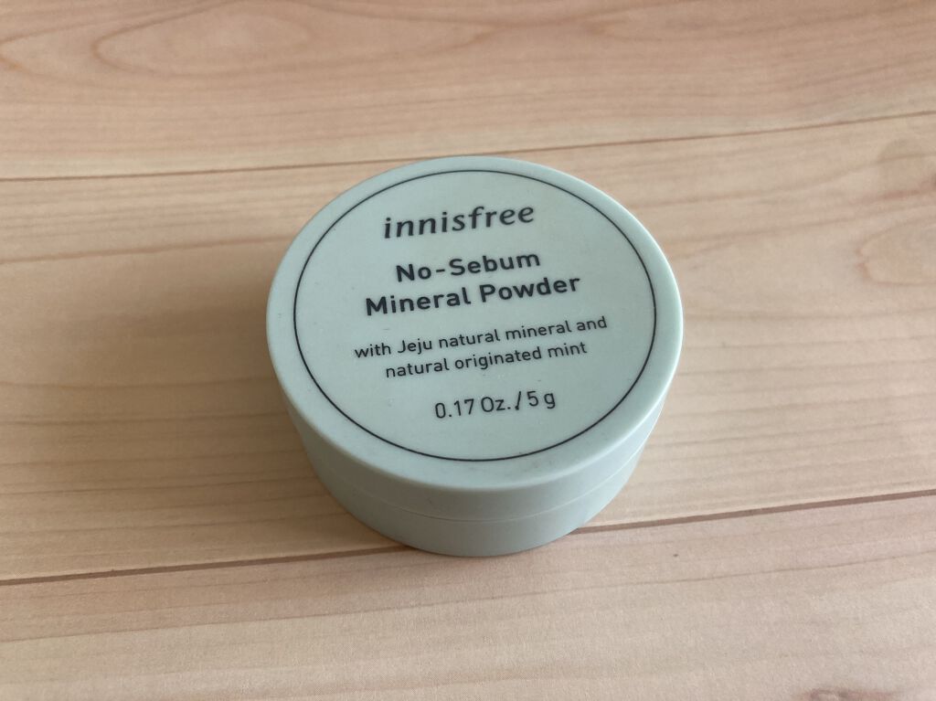 ノーセバム ミネラルパウダー/innisfree/ルースパウダーを使ったクチコミ（1枚目）