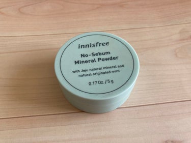 ノーセバム ミネラルパウダー/innisfree/ルースパウダーを使ったクチコミ（1枚目）