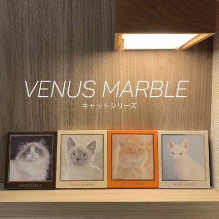 Venus Marble アイシャドウキャットシリーズ/Venus Marble/アイシャドウパレットを使ったクチコミ(1枚目)