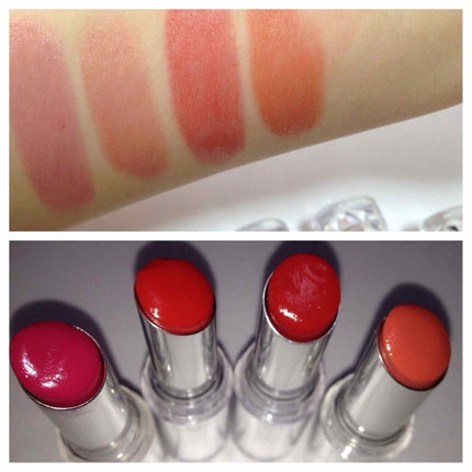 ラスティンググロスリップ/CEZANNE/口紅を使ったクチコミ(2枚目)