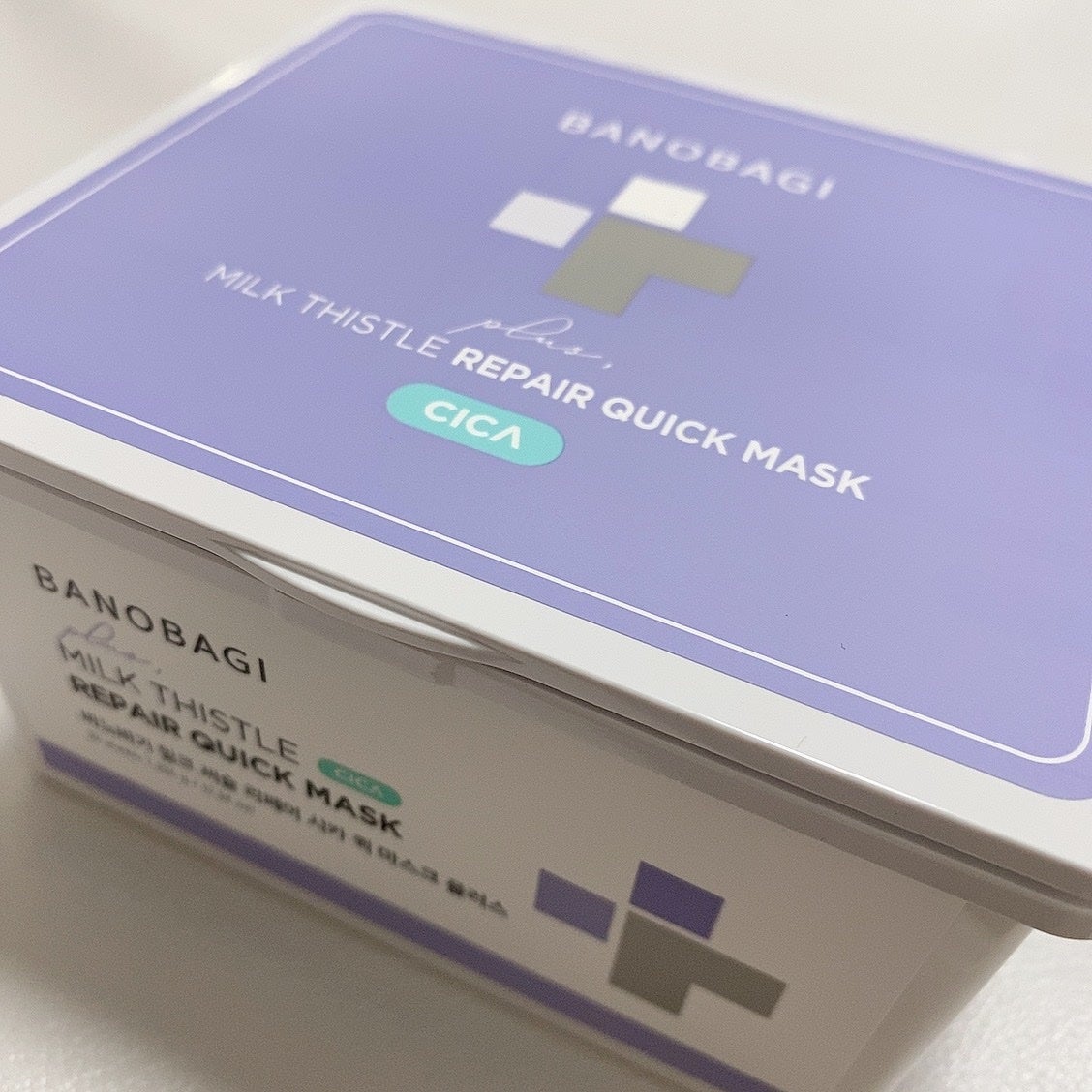 ミルクシスルリペアシカクイックマスクプラス/BANOBAGI/シートマスク・パックを使ったクチコミ(1枚目)