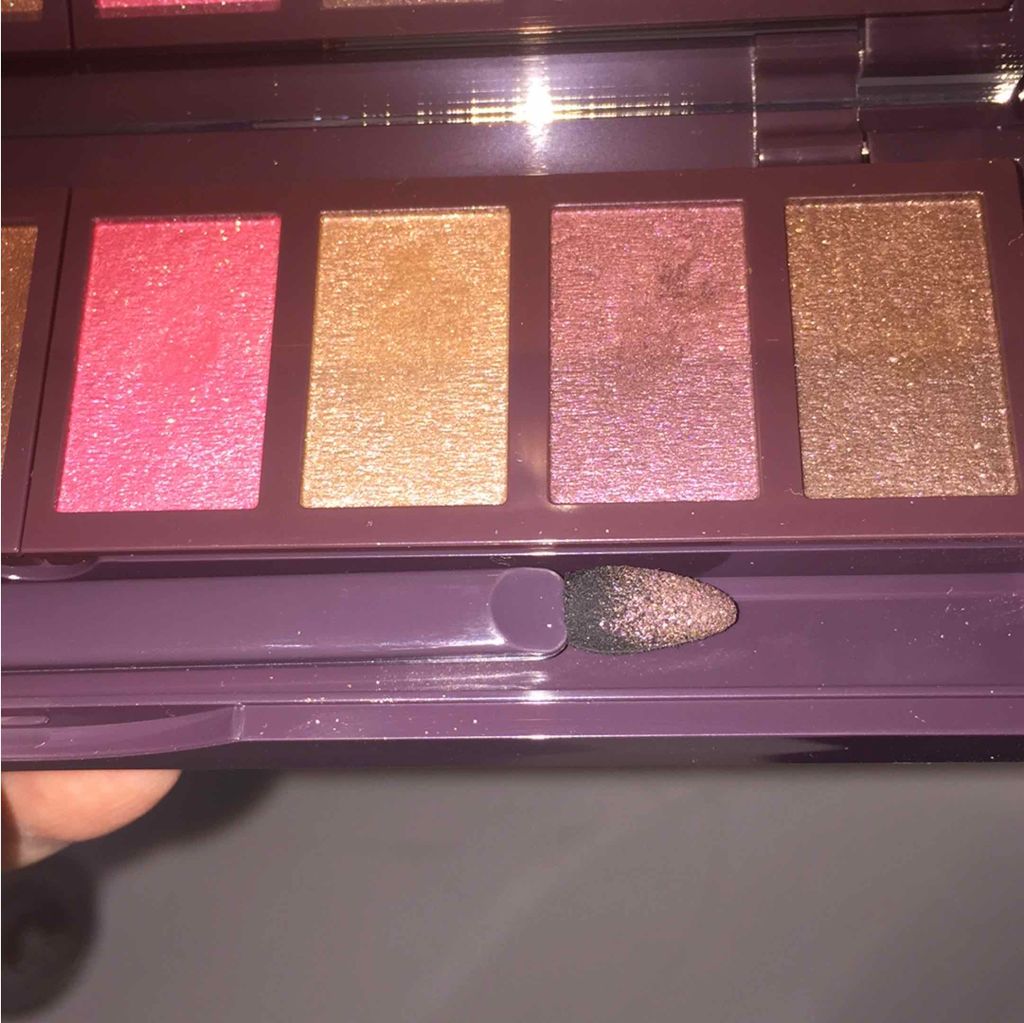 グラマラスリッチ アイパレット (クリスマスコフレ 2018)/Visée/メイクアップキットを使ったクチコミ(3枚目)