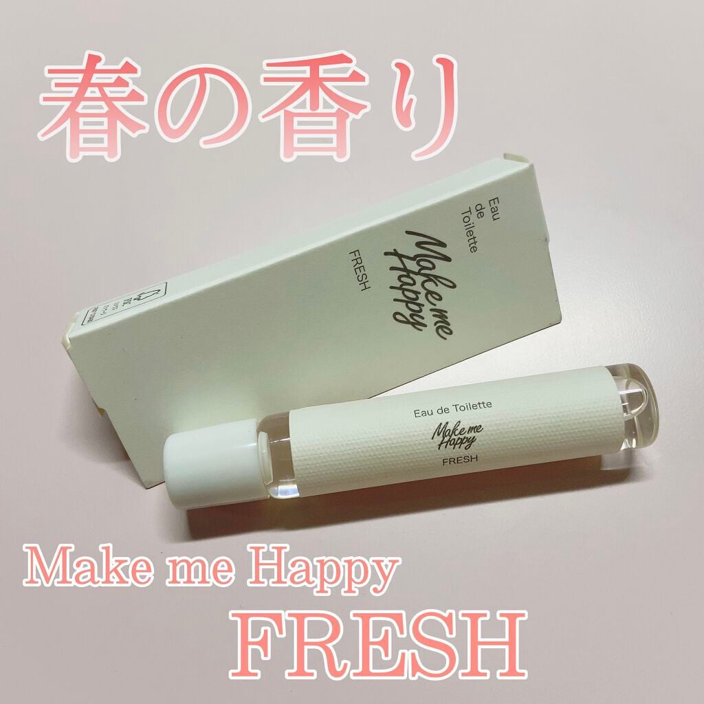 メイクミーハッピー オードトワレ GREEN/キャンメイク/香水(レディース)を使ったクチコミ(1枚目)