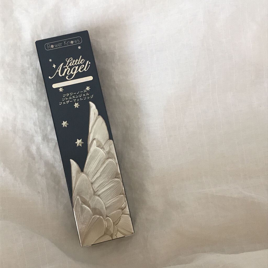 リトルエンジェルフェザーマットリップ B01レブルエンジェル/FlowerKnows/口紅を使ったクチコミ（2枚目）