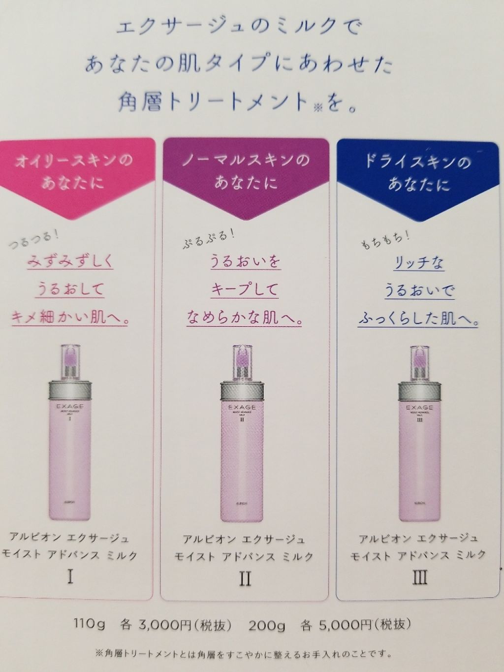 エクサージュ モイスト アドバンス ミルク II/ALBION/乳液を使ったクチコミ(4枚目)