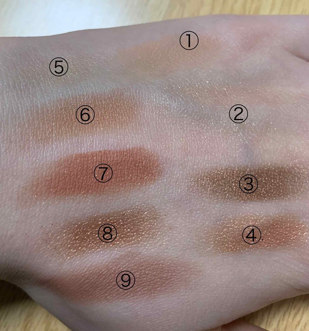 UR GLAM　BLOOMING EYE COLOR PALETTE/U R GLAM/アイシャドウパレットを使ったクチコミ（3枚目）