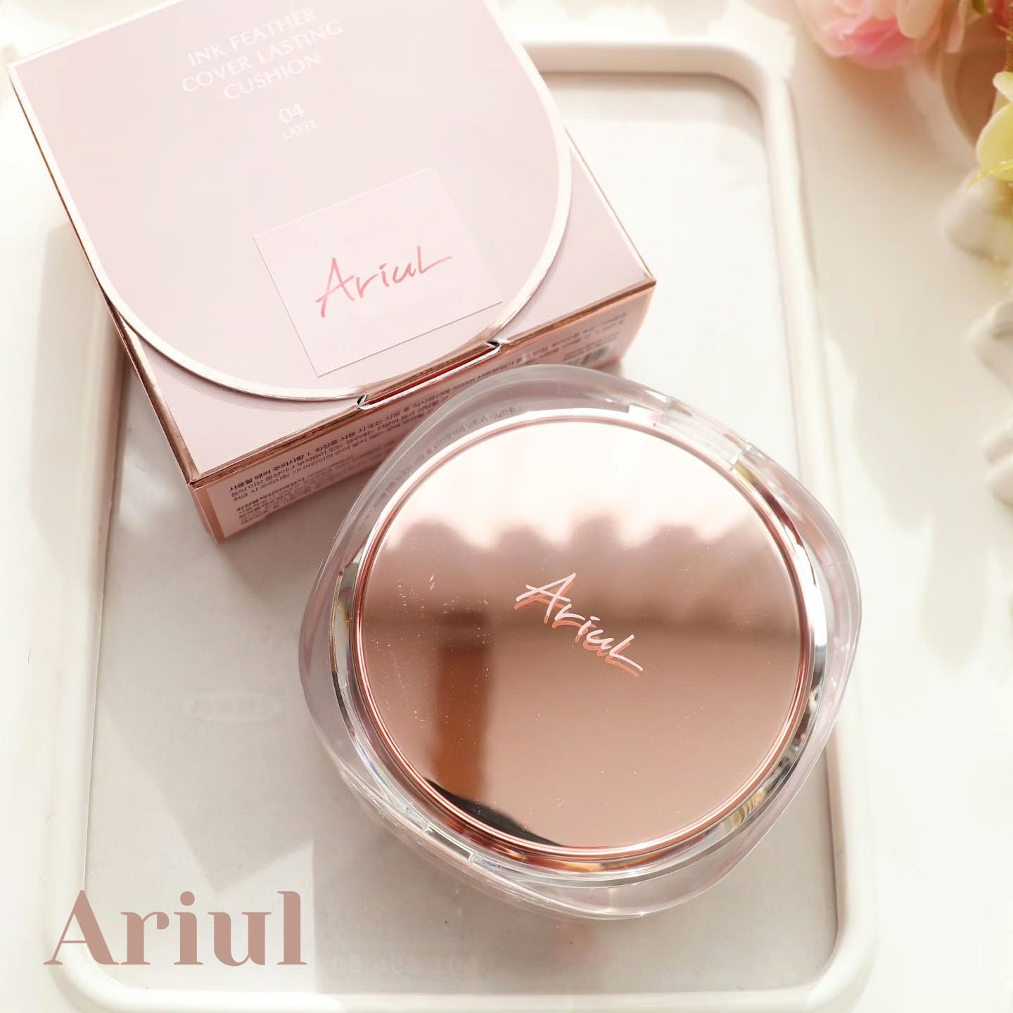 アリウル インクフェザーカバーラスティングクッション/Ariul/クッションファンデーションを使ったクチコミ（1枚目）