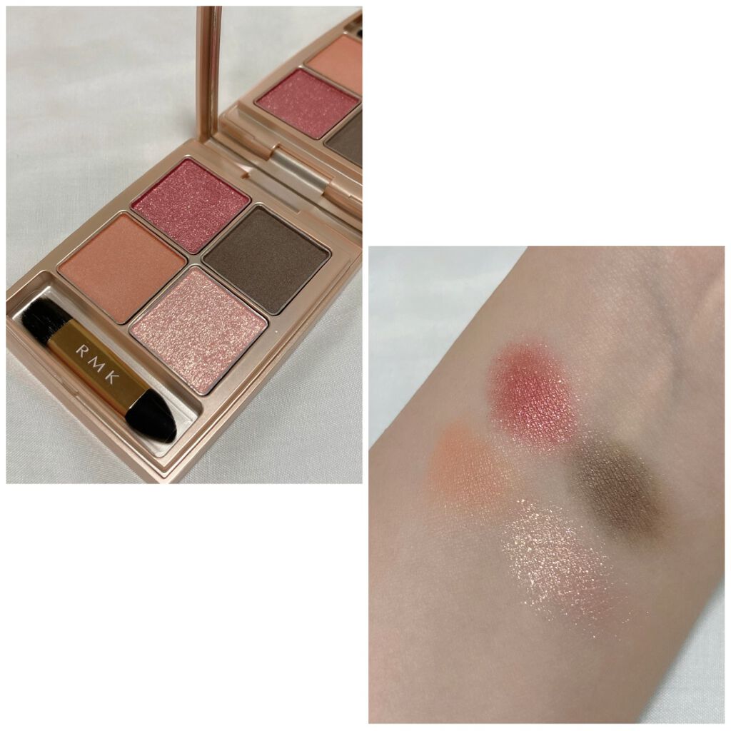 ローズウッドデイドリーム 4アイズ /RMK/アイシャドウパレットを使ったクチコミ(2枚目)