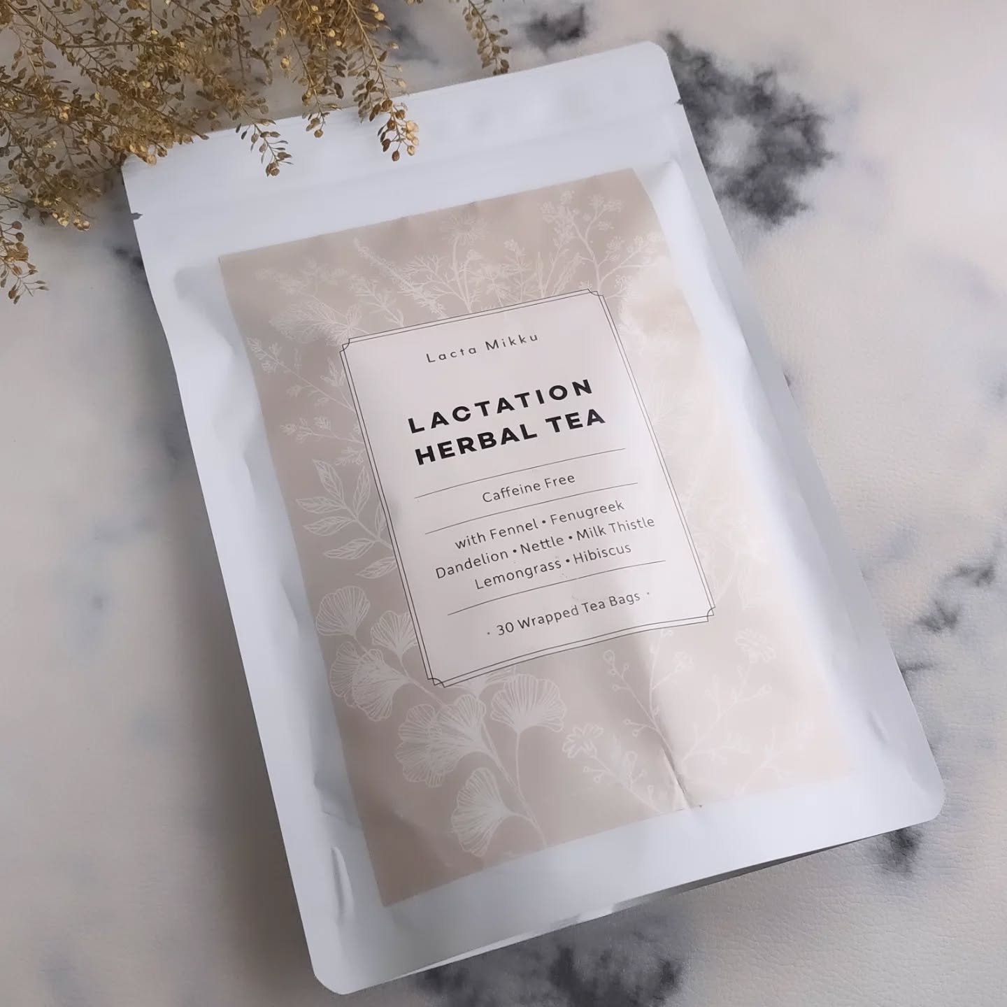 LACTATION HERBAL TEA/Lacta Mikku/その他ドリンクを使ったクチコミ（2枚目）