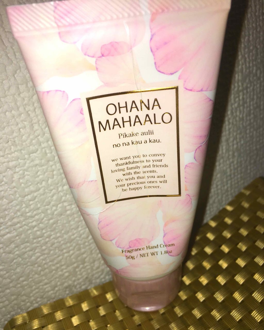 オハナ・マハロ フレグランス ハンドクリーム ピカケ アウリィ/OHANA MAHAALO/ハンドクリームを使ったクチコミ（1枚目）